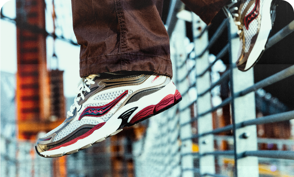 Person wearing ProGrid Omni 9 shoes